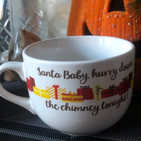 Vintage Santa Baby large coffee mug - Picture 6 of 9